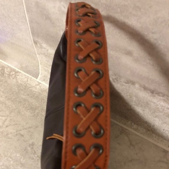 Kenneth Cole Mini Leather Hobo Bag EUC - Picture 11 of 11